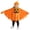 Orange, variant on 6M-7T Toddler Boys Girls Halloween Costumes Kids Long Sleeve Pumpkin Cape Cloak Halloween Party Dress-up Outfits