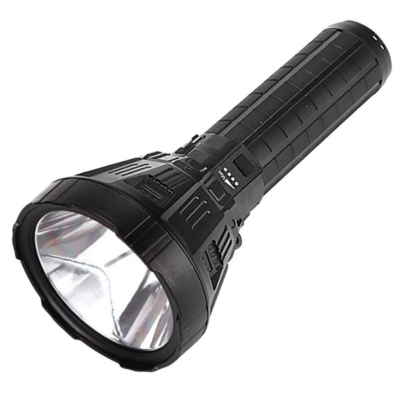 100000 Lumens LED Flashlight USB Rechargeable Military Torch 5 Modes Waterproof Outdoor Searchlight for Camping Hiking Emergency Gear