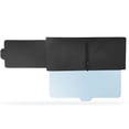 thumbnail image 4 of Visor de sol polarizado con la cremallera de la cremallera Extensión de la visera Sun Visor de autos anti-Glare para conducir seguros para la mayoría de los automóviles, 4 of 7