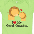 thumbnail image 4 of Inktastic I Love My Great Grandpa Boys or Girls Baby Bodysuit, 4 of 5