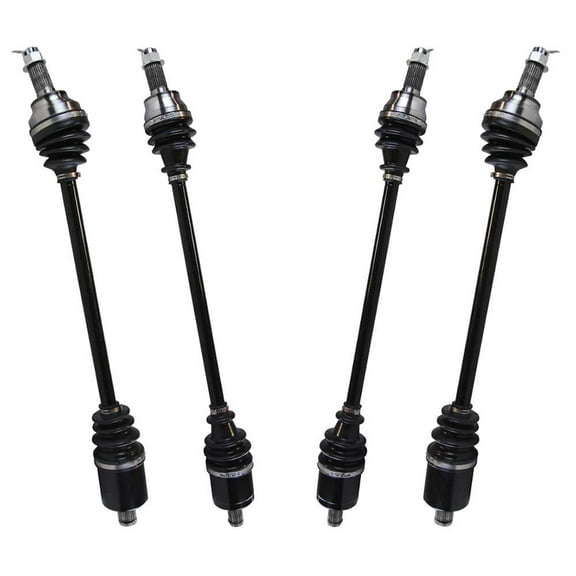 AutoShack Front & Rear ATV Axle Shaft Assembly Replacement for 2016 Polaris RZR XP 1000 EPS 2016 Polaris RZR XP 4 1000 EPS 4-PC Set