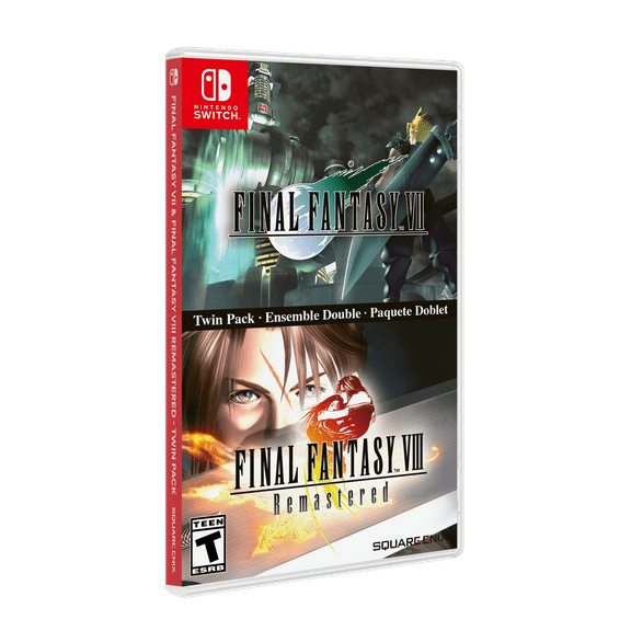 Final Fantasy VII & Final Fantasy VIII Remastered Twin-Pack for Nintendo Switch