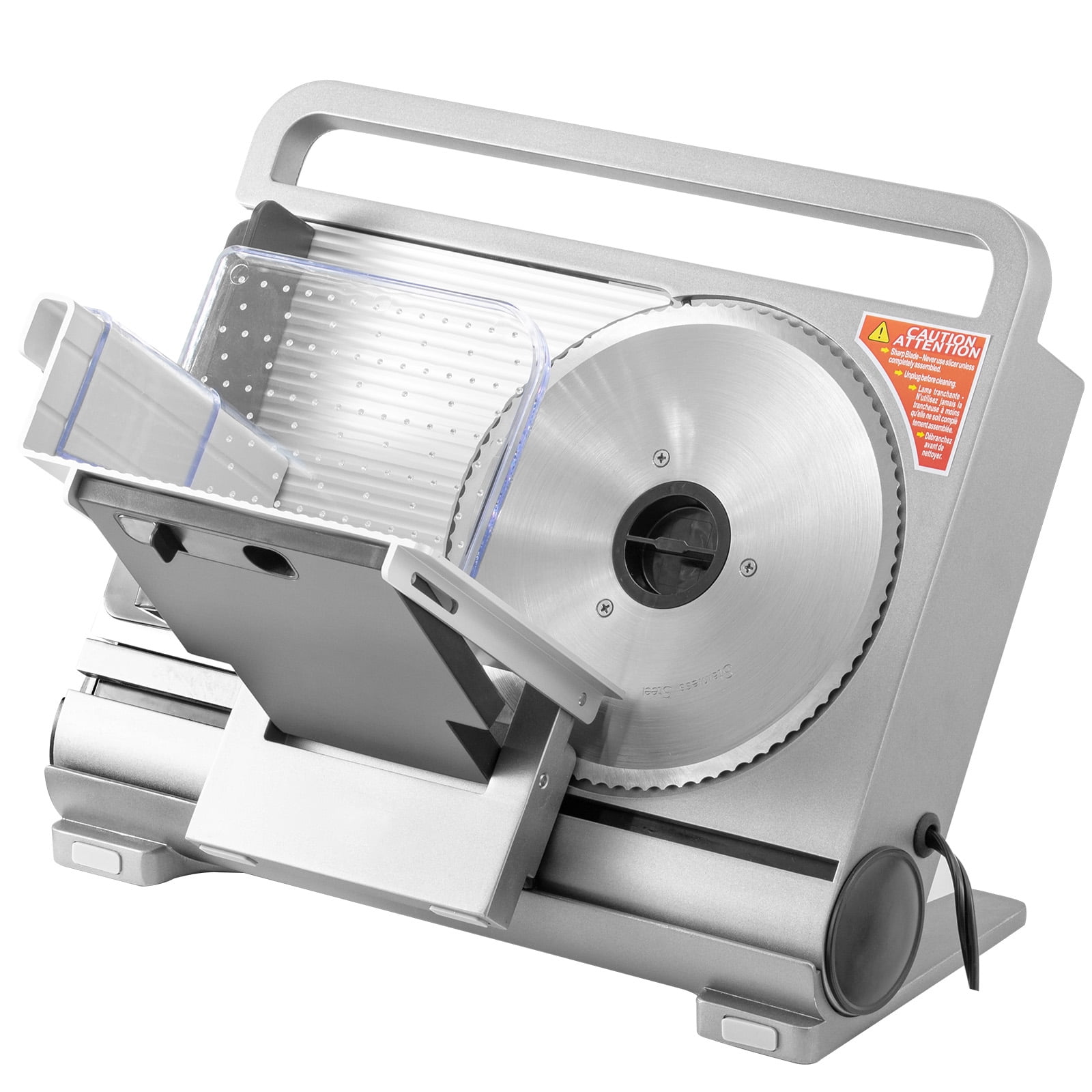 VEVOR 12" Commercial Meat Slicer 320W Electric Deli Slicer for Meat Cheese Bread