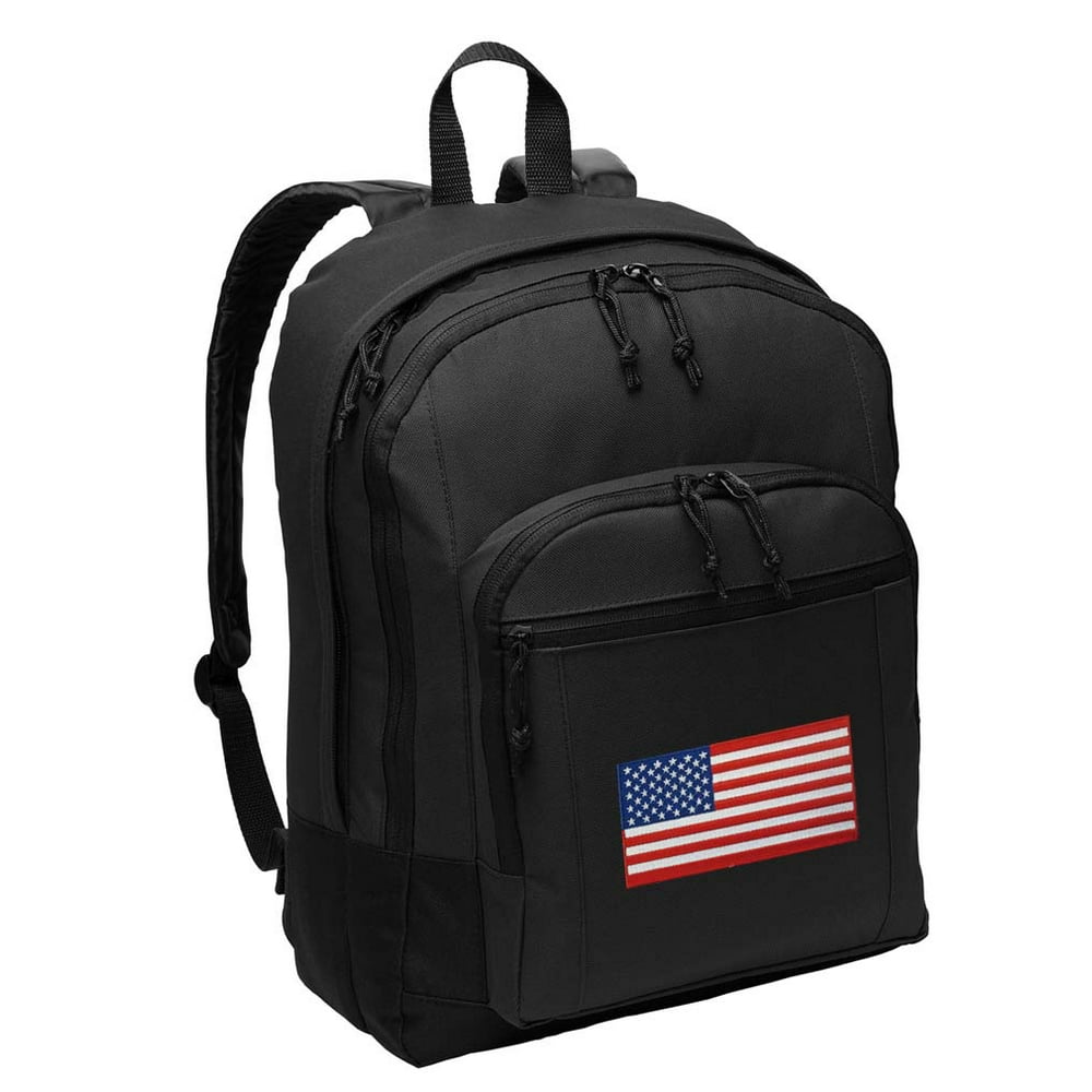 American Flag Backpack CLASSIC STYLE USA Flag Backpacks Travel & School