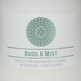 thumbnail image 2 of Colonial Candle Wellness Basil & Mint Scented Jar Candle, 2 Wick, 16 oz, 60 Hours Burn, Fresh, 2 of 7