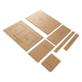 thumbnail image 4 of 7pcs Sac à Bandoulière Modèle Acrylique Professionnel de Coupe Précise Modèles de Cuir Modèles pour Bricolage, 4 of 14