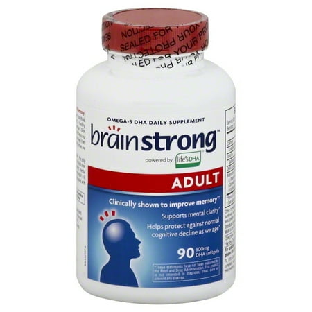 Brainstrong DHA Softgels Adult 90 Soft Gels