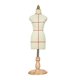 thumbnail image 1 of Modelo de maniquí en miniatura con base redonda de madera ajustable y totalmente sujetable con alfileres. Mujer 40cm Marcado, 1 of 7