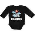 thumbnail image 3 of Inktastic Colorado Mountains and Clouds Boys or Girls Long Sleeve Baby Bodysuit, 3 of 5