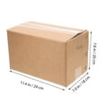thumbnail image 2 of LOVEVER 2pcs Insulated Shipping Box Cold Shipping Boxes Large Cooler Box Moving Box Kraft Paper Insulated Thermal Bag for Mailing Wrapping, 2 of 8