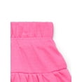 thumbnail image 2 of Wonder Nation Little Girls Tiered Scooter Skirt, Sizes 4-10, 2 of 3
