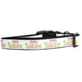 thumbnail image 3 of Christmas Pet Dog  Cat Nylon Collar or Leash, "Santa Loves Me Best", 3 of 3
