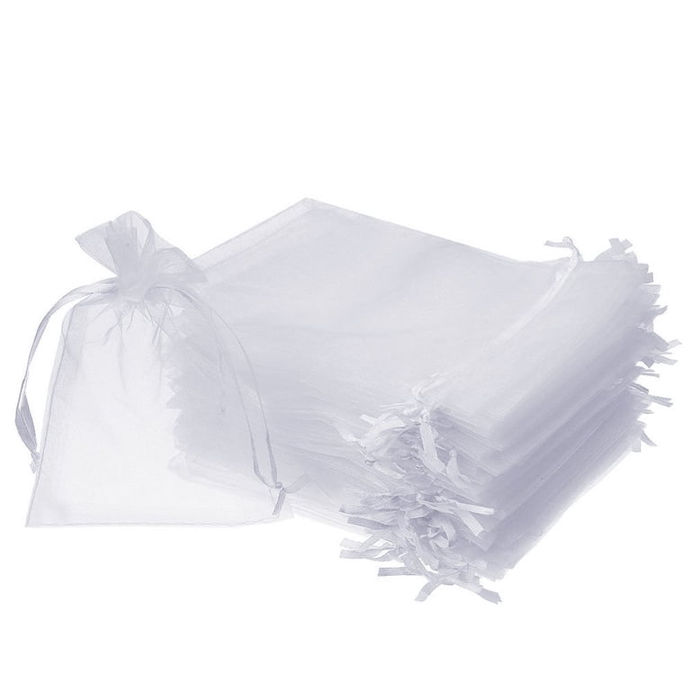 100PCS Organza Bags for Jewelry Party Wedding Favor Party Festival Candy, Drawstring Organza Gift Jewelry Pouches 3x4 Inch 100PCS Organza Bags for Jewelry Party Wedding Favor Party Festival Candy, Drawstring Organza Gift Jewelry Pouches 3x4 Inch