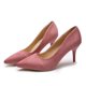 thumbnail image 1 of Tacones altos puntiagudos de color sólido de oficina de ocio de moda formal para mujer Wmkox8yii hfjk565, 1 of 4