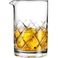 thumbnail image 1 of Cocktail Mixing Glass 24 Oz Thick Bottom Seamless Crystal Beaker Spout Bartender Tool, 1 of 7
