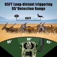 thumbnail image 2 of 4G Sim Card LTE Cellular 4W Solar 7800MAh Battery Hunting Trail Motion Activated Night Vision 4MP IP, 2 of 5