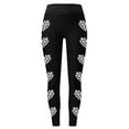 thumbnail image 3 of MKLEKYY Pantalones deportivos para mujer, mallas estampadas para mujer, mallas deportivas de control para yoga, mallas de cintura alta para mujer 3070, 3 of 3