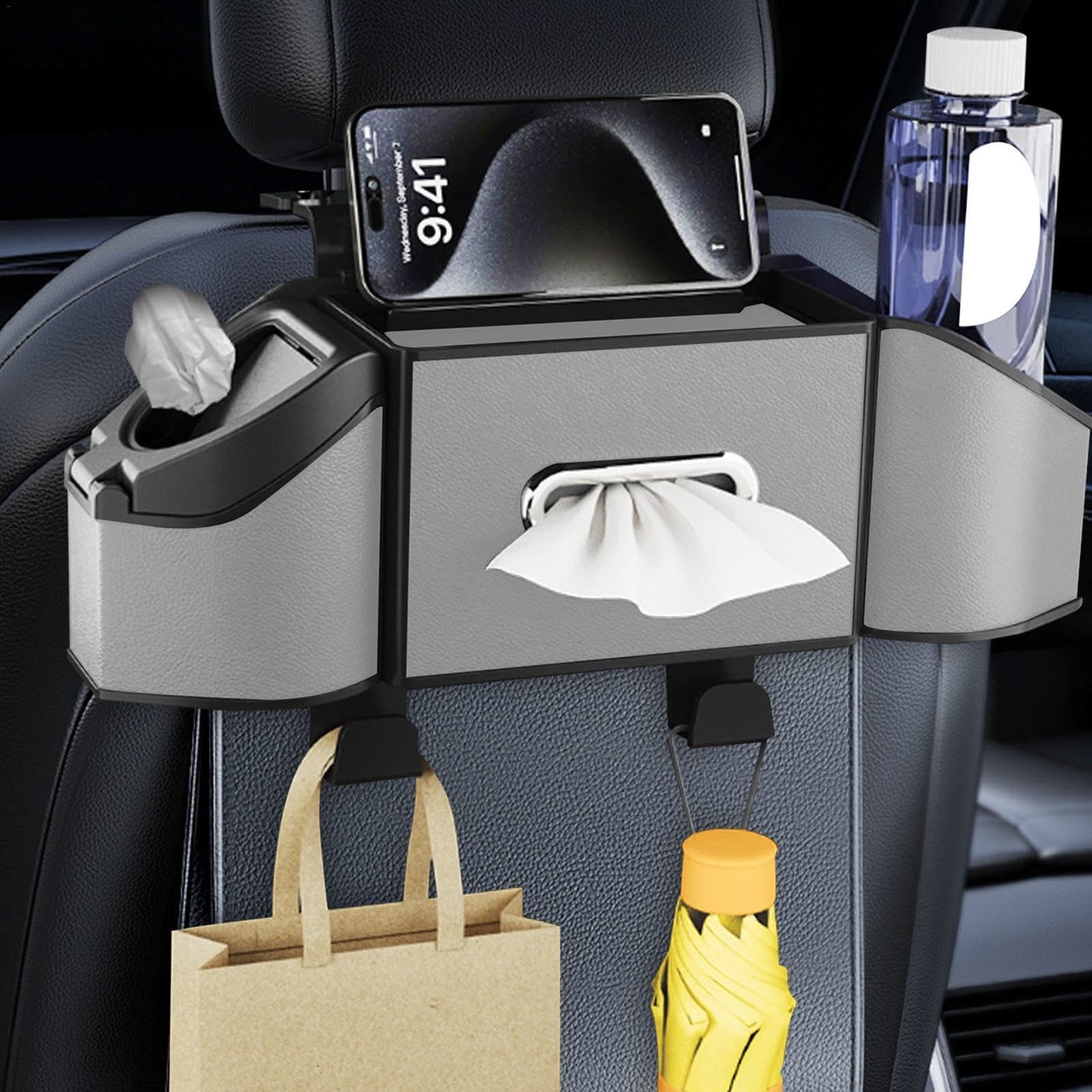 Multipurpose Car Seat Back Organizer Storage Bag for Enhanced Vehicle Interior Accessories and Efficient Trunk Management