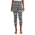thumbnail image 1 of Women's Printed Capri Legging, 1 of 4
