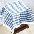 thumbnail image 4 of FONWILYO 1Pcs Blue Polyester Square Microwave Dust Cover for Home Appliances in Kitchen Use, 4 of 6