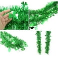 thumbnail image 3 of Wovilon St Patricks Day Garland, Easter Garland Shining St. Patrick's Day Wreath Wall Hanging Decorations Festival Party Pendant, 3 of 9