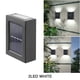 thumbnail image 4 of Naiovety Luz de pared con energía Solar 600mah IP65 impermeable resistente al calor interior al aire libre sala de estar cocina patio camino puerta Iluminación y accesorios Iluminación blanca Naiovety HA064932-01B, 4 of 6