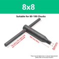 thumbnail image 1 of 1PCS Clé à Molette Carrée Outil 8MM 10MM 12MM 14MM 17MM, 1 of 8