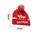 thumbnail image 2 of Light Up Christmas Hat Christmas Beanie Hat With, 2 of 5