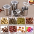 thumbnail image 2 of Stainless Steel Airtight Canister Food Bins Container for Kitchen Counter Storage with Lid 46oz, 2 of 7