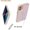 thumbnail image 6 of for iPhone 13 Case, Slim Shockproof Electroplated iPhone 13 Protective Phone Case, Purple, 6 of 11