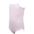thumbnail image 2 of Girls Camisole Ballet Leotard, Adjustable Straps, Full Front Lining, Soft Cotton Dancewear for Ballet & Gymnastics, 2 of 5