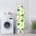 thumbnail image 3 of HELLHERO Rainbow Clover Ironing Board Cover Elastic Edge Replacement Non-Slip Ironing Board Protector Cover for Home(No Padding), 3 of 5