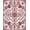 Red, Pattern 1, variant on ODIKA 2'x3' Machine Washable Non-Slip Area Rug, Elegant Damask Flourish Symphony Timeless Handwoven High Traffic Rug, Red, 486616