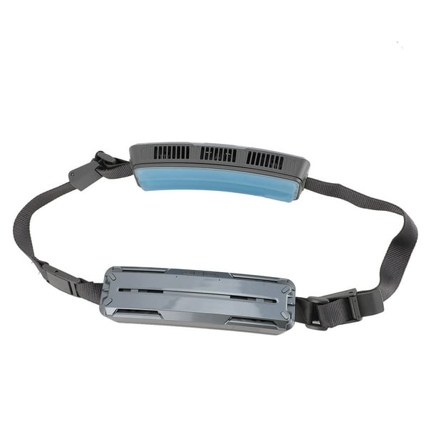Ventilador De Cintura Portátil, Ventilador De Cinturón Recargable De 5000 MAh, Ventilador De Cuerpo De 360 Con Cinturón Ajustable, Flujo De Aire Fuerte De 6500 RPM, Tiempo De