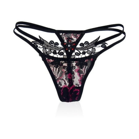 

Sonceds Blossom Thong Panties Briefs G-String Lingerie Underwear