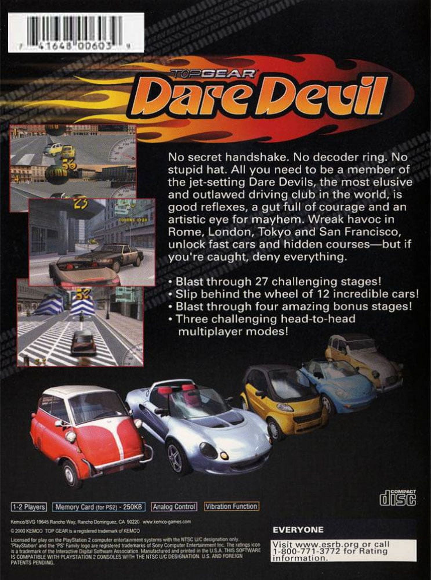 To Gear Dare Davil - Jogo para Playstation 2 - Ifgames Diversões