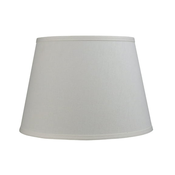 Aspen Creative 32050 Transitional Hardback Empire Shape Spider Construction Lamp Shade in Eggshell, 14" wide (12" x 14" x 10")