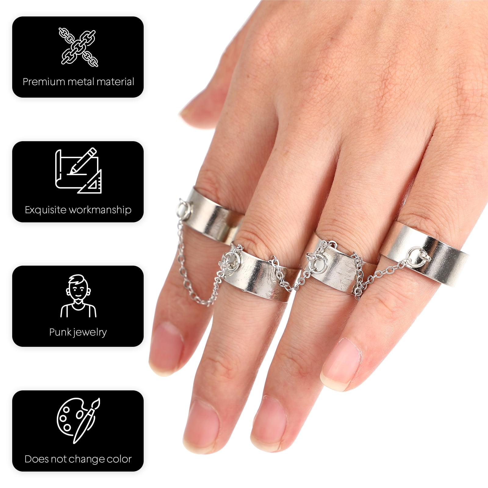 Self Defense Ring Tightener Band For Men And Women Personal Defense,  Survival, And Motorcycle Finger Ring Hip Hop Cool Jewelry From Nickyoung08,  $5.35