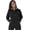 Black, variant on Charles River Apparel 5916 Women's Ultima Soft Shell Jacket-Black-3XL