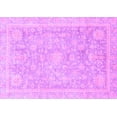 thumbnail image 1 of Ahgly Company Indoor Rectangle Oriental Purple Traditional Area Rugs, 8' x 12', 1 of 4