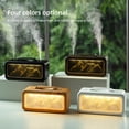thumbnail image 3 of 1pc Four color optional snow mountain humidifier, USB interface diffuser, two gear spray, three gear light off, fog humidification, suitable for living room, office and bedroom, 3 of 11