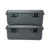 Plano Sportsman's Trunk 3 Pack, Charcoal, 27-Gallon Lockable Storage Box