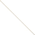 thumbnail image 6 of 14K Rose Gold 1.0mm Box Link Chain, 6 of 6