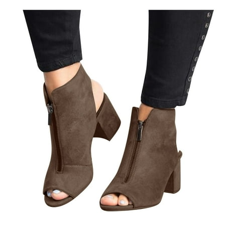 

Womens Heels Brown Boots Platform Boots Hiking Boots Shoes