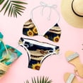 thumbnail image 6 of Crocodile Starry Sky Sunflower Detachable Sponge Adjustable Strap Bikini Set Two-Pack for Various Scenes, 6 of 6