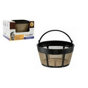 goldtone brand reusable 8-12 cup basket coffee filter fits cuisinart coffee makers and brewers. replaces your cuisinart reusable basket coffee filter - bpa free