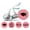 Pink Salmon, variant on Darling Souvenir Candy 190 Pcs Graduation Theme Stickers DIY Chocolate Labels-Teal Blue & Orange
