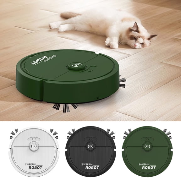 Nsxcdh Kids Toys Sweeping Robot USB Charging Sweeping Mopping Suction Three In One Vacuum Cleaner Household Gifts Small Appliances Back to School Special