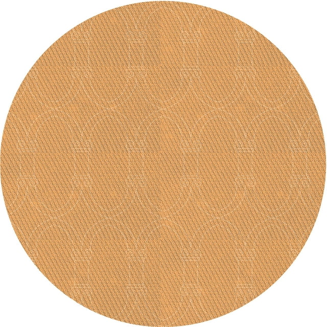 Ahgly Company Tapis d'Intérieur Lavables en Machine, Carré Transitionnel Néon Orange, Carré de 3'