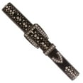 thumbnail image 4 of Cowgirl Western Rhinestone Studs Rectangular Bling Belt, 4 of 4